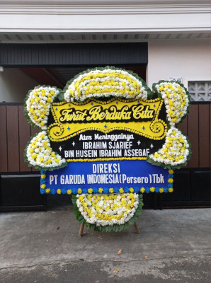 Papan Bunga Duka di Balate Jaya