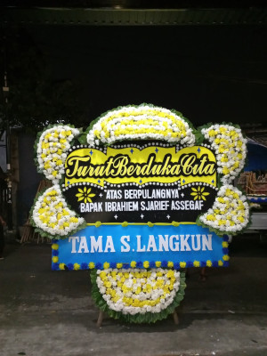 Papan Bunga Duka di Balate Jaya