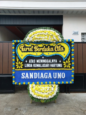 Papan Bunga Duka di Balate Jaya