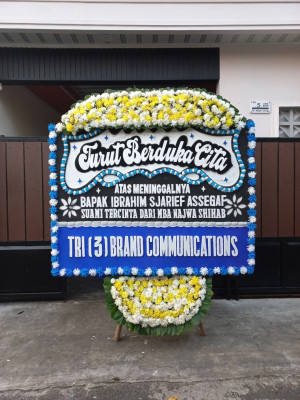 Papan Bunga Duka di Balate Jaya